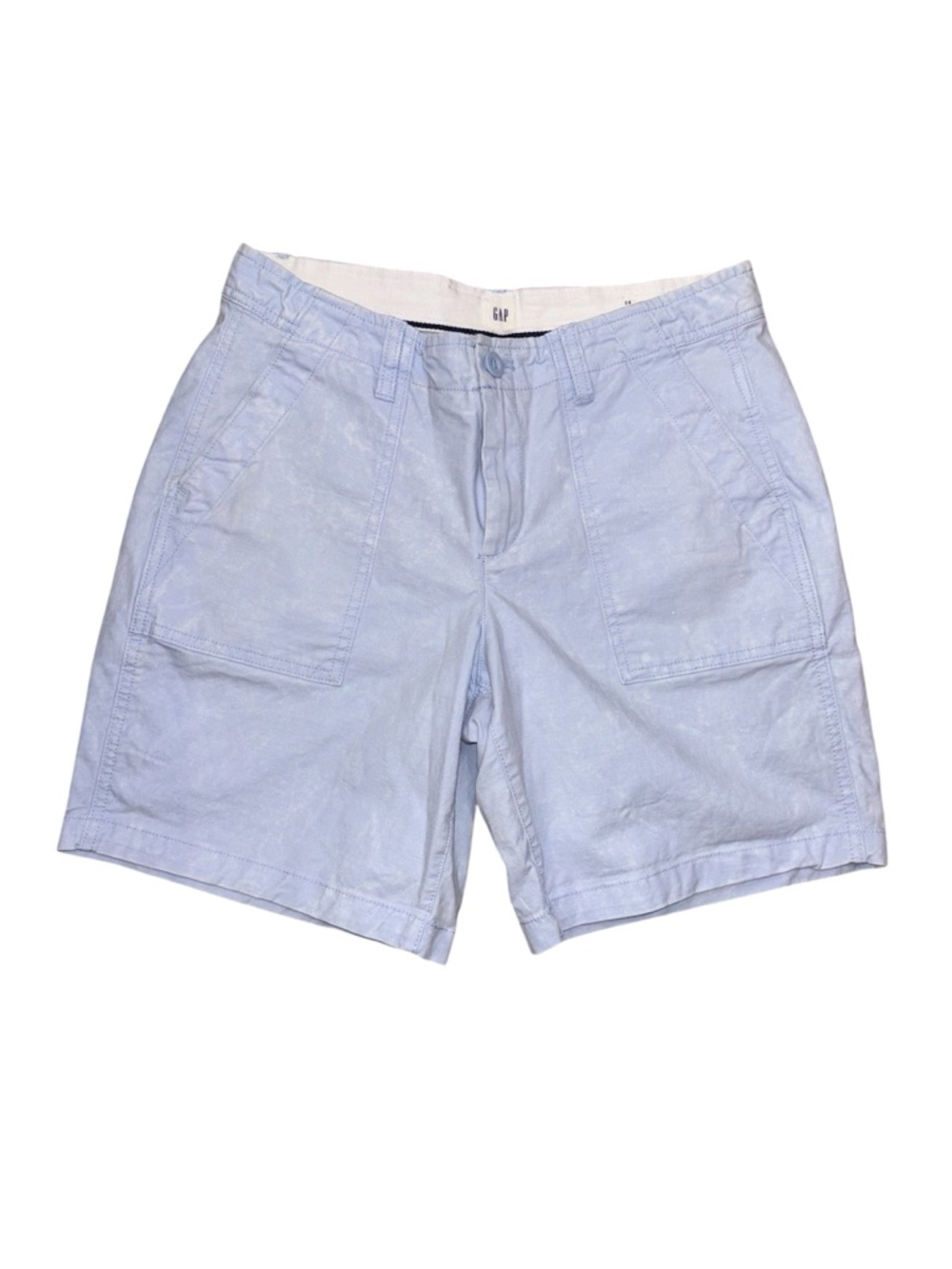 GAP Girlfriend Chino Shorts Midrise Sz 04
